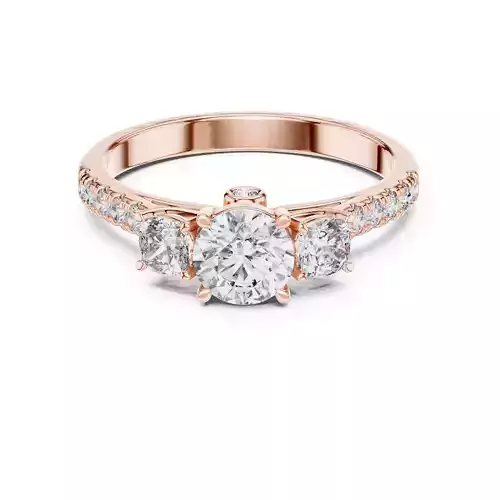 Solitaire Ring 3dm stl renders animation videos details 