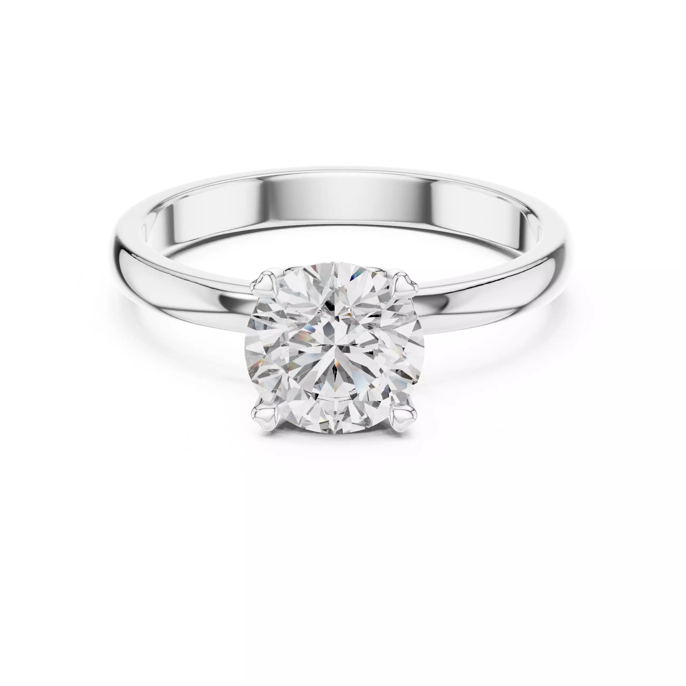 Mono Solitaire Ring 3dm stl renders animation videos details 3D print model_8