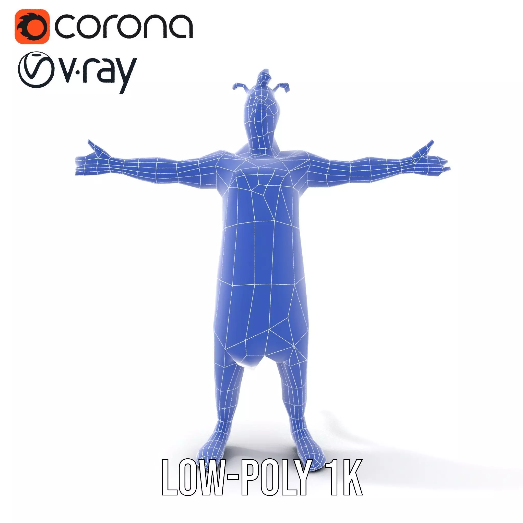 Colorful Fantasy Creature Model Pack Low-poly 3D model_25