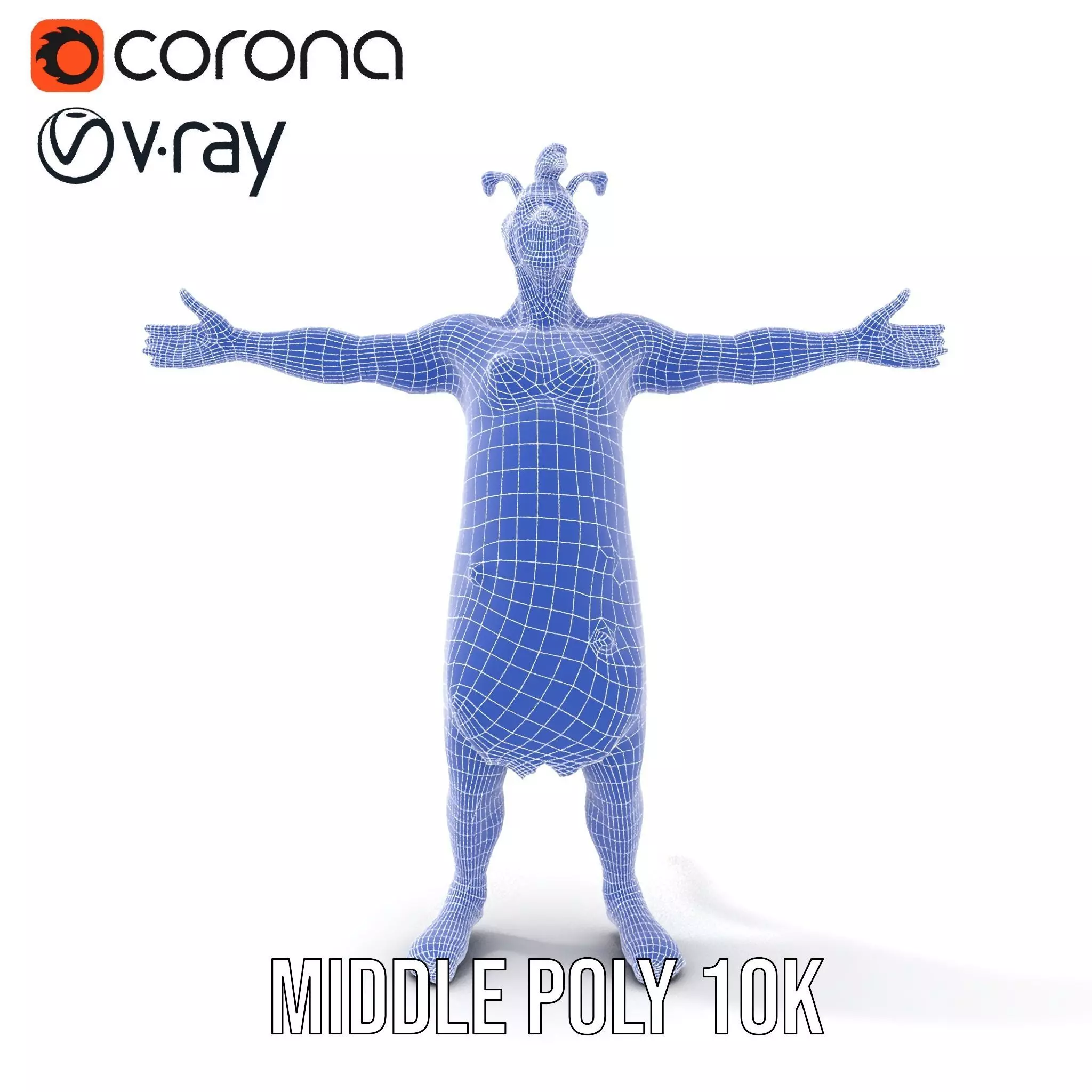 Colorful Fantasy Creature Model Pack Low-poly 3D model_27