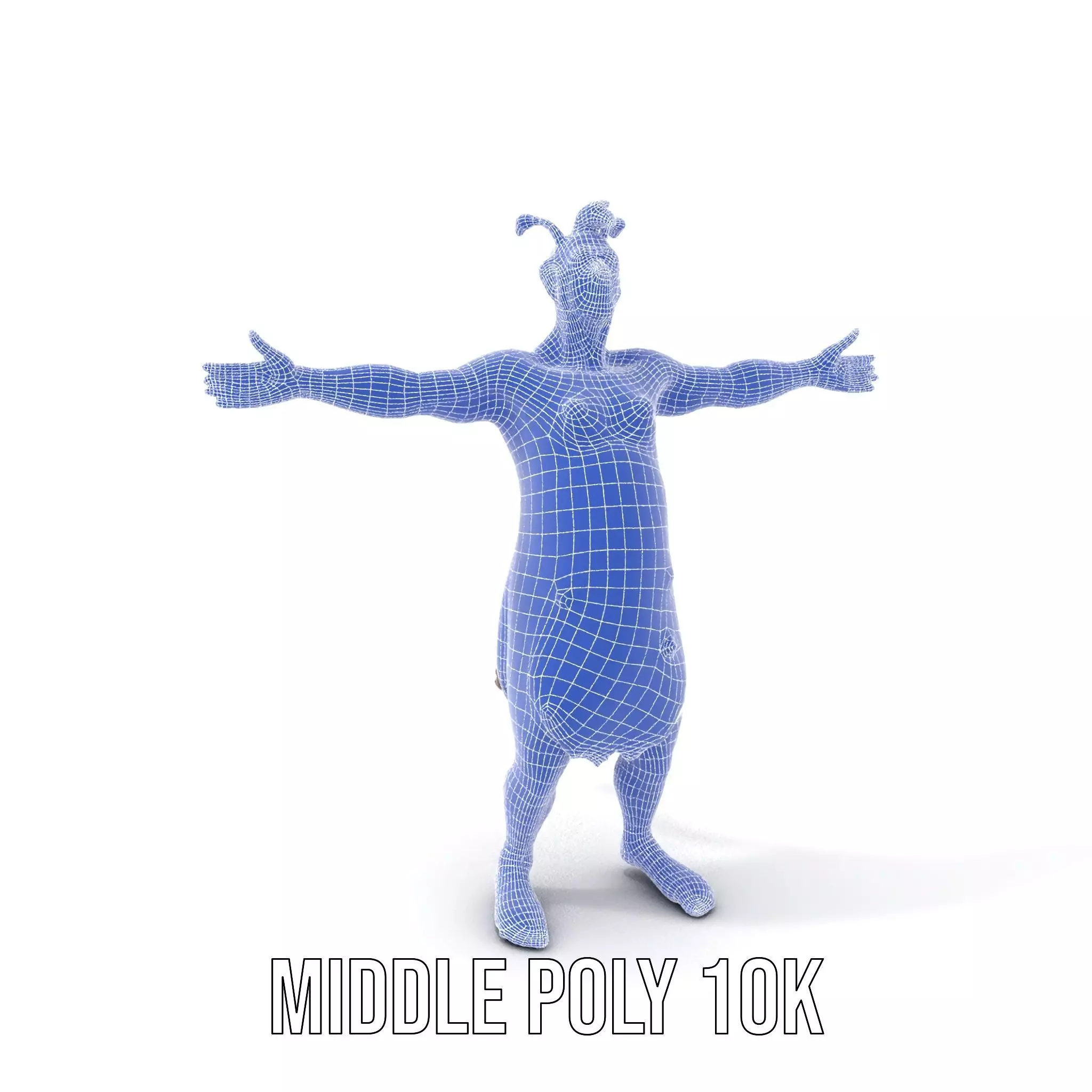 Colorful Fantasy Creature Model Pack Low-poly 3D model_14