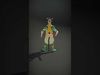 Colorful Fantasy Creature Model Pack Low-poly 3D model_2