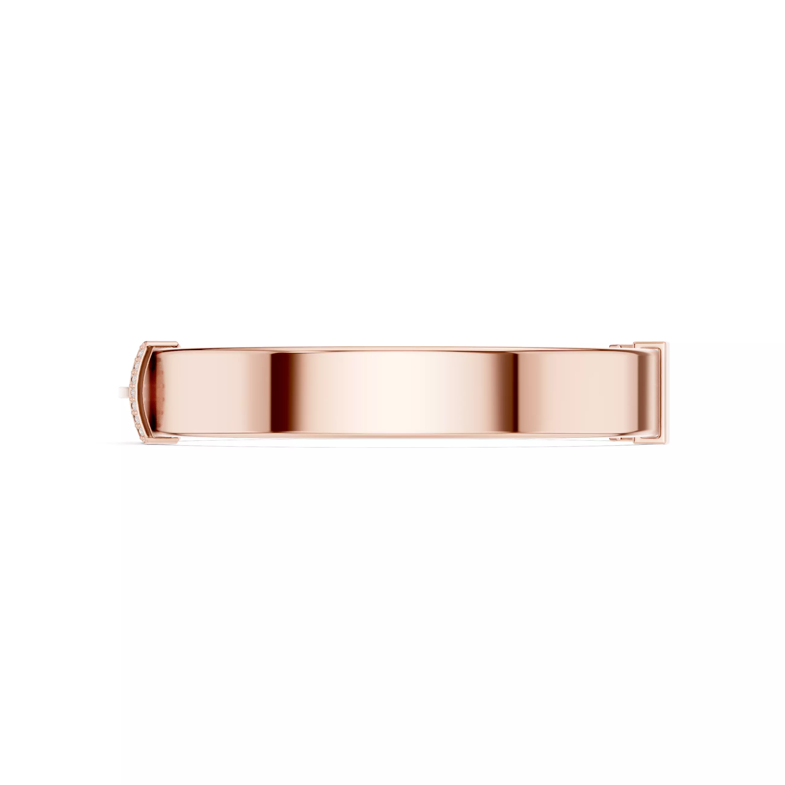 Round Cut Stylish Mens Bracelet with Video 3DM STL Files 3D print model_5