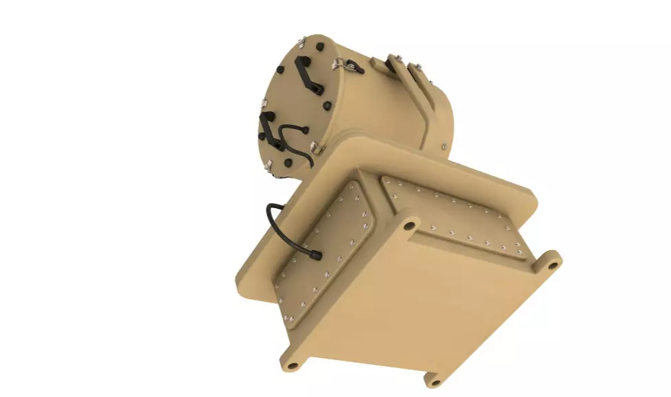 Search Light 3D model_3