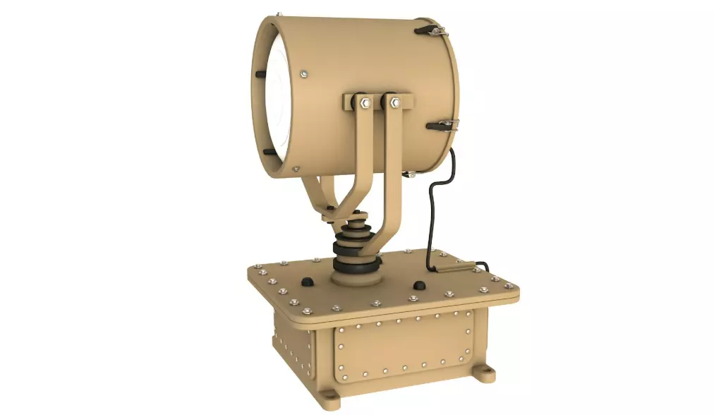 Search Light 3D model_0