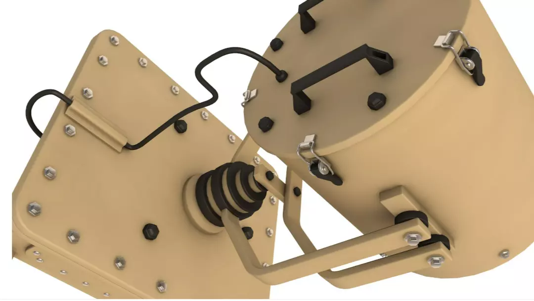 Search Light 3D model_4