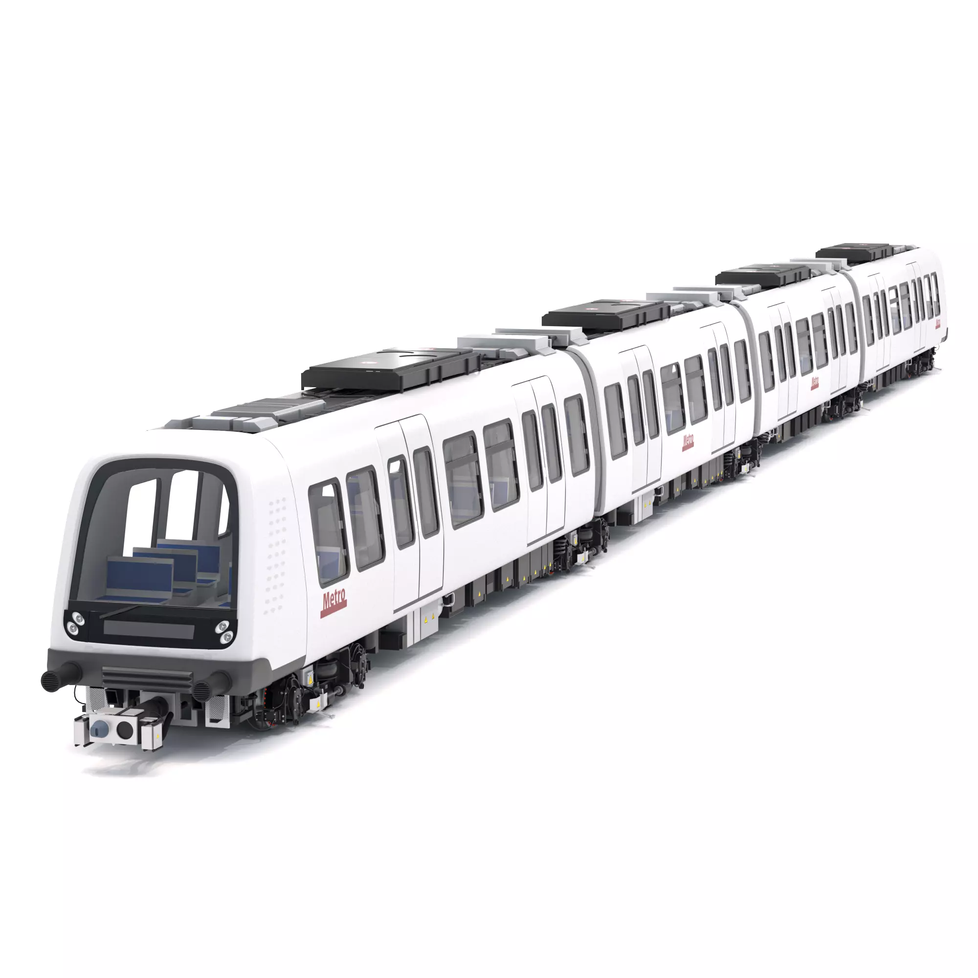 Hitachi Rail Driverless Metro Copenhagen v2 3D model | CGTrader
