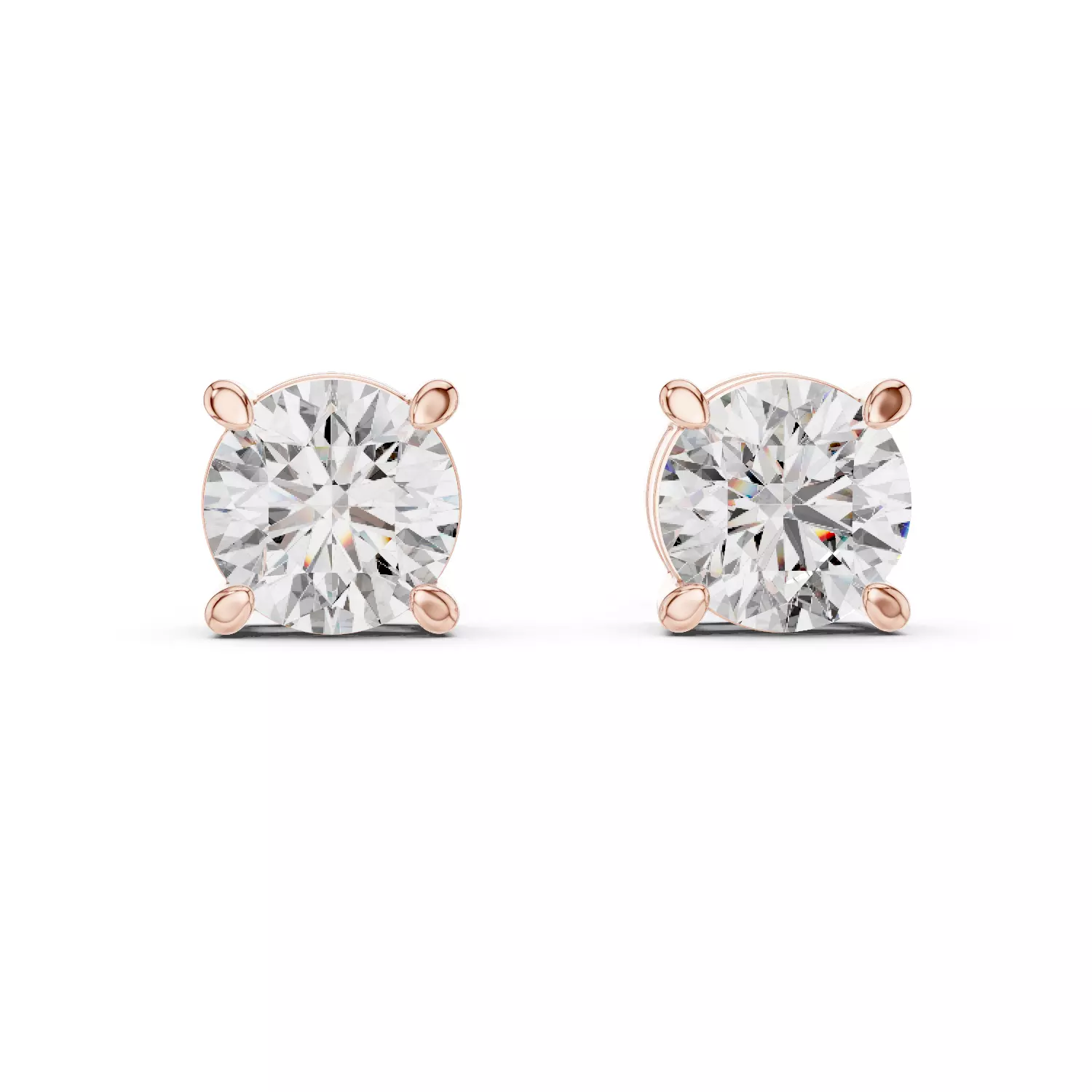 Solitaire Studs 3dm stl renders animation videos details 3D print model_0