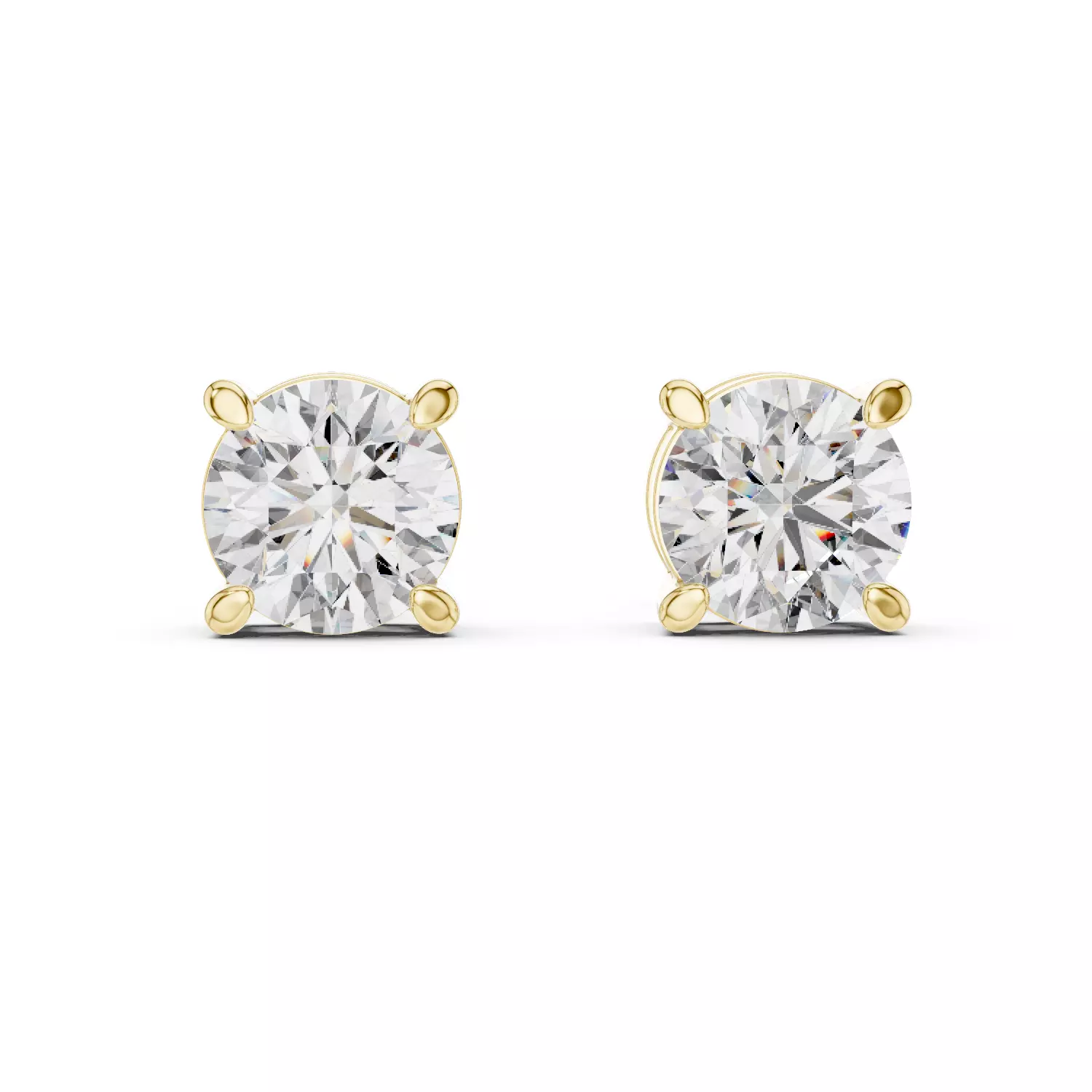 Solitaire Studs 3dm stl renders animation videos details 3D print model_3