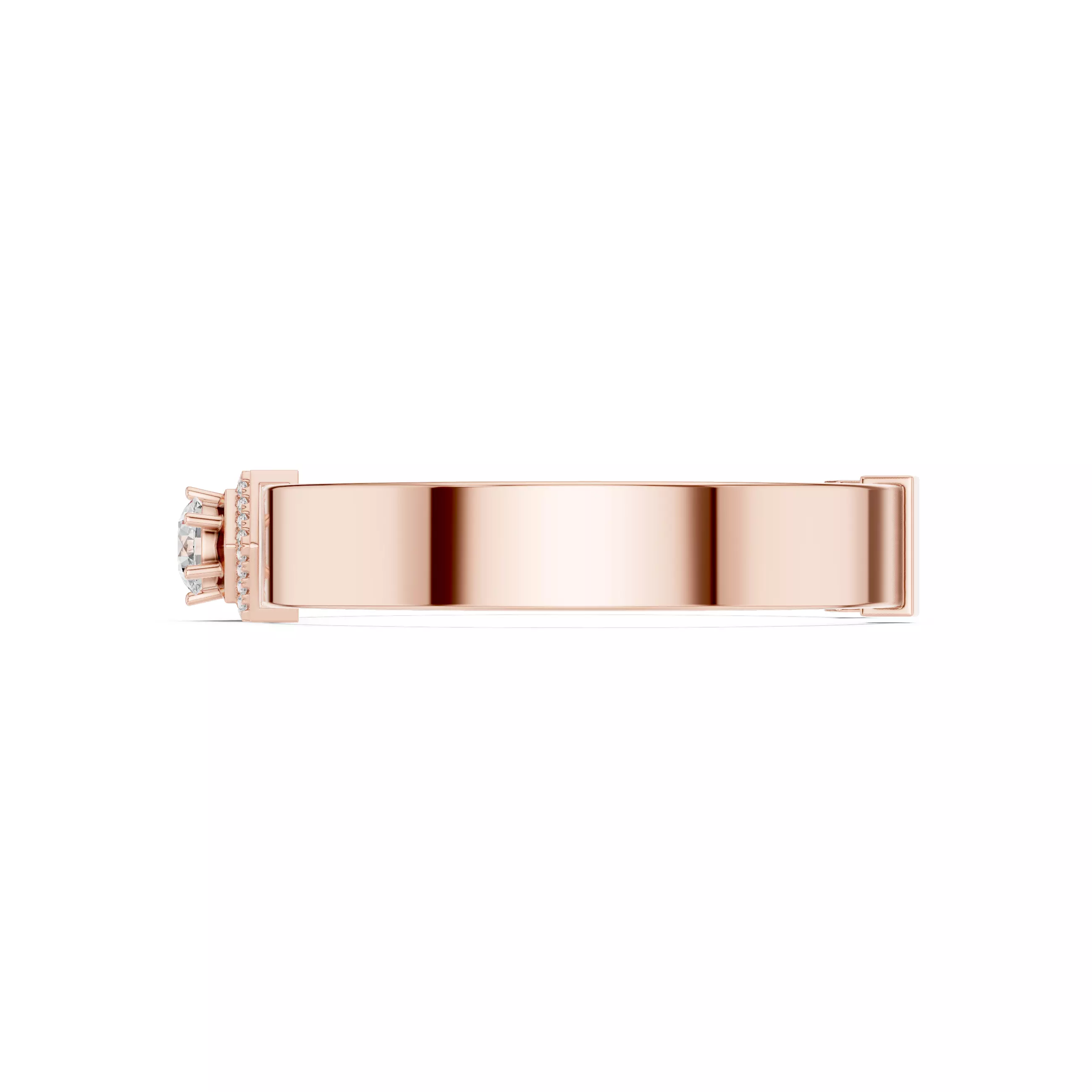 Solitaire Round Mens Bracelet Files With Video 3D print model_5