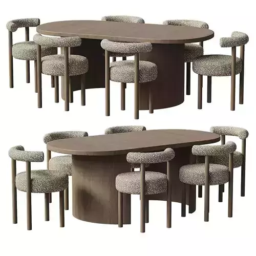 Hudson 6 Seater Dining Set