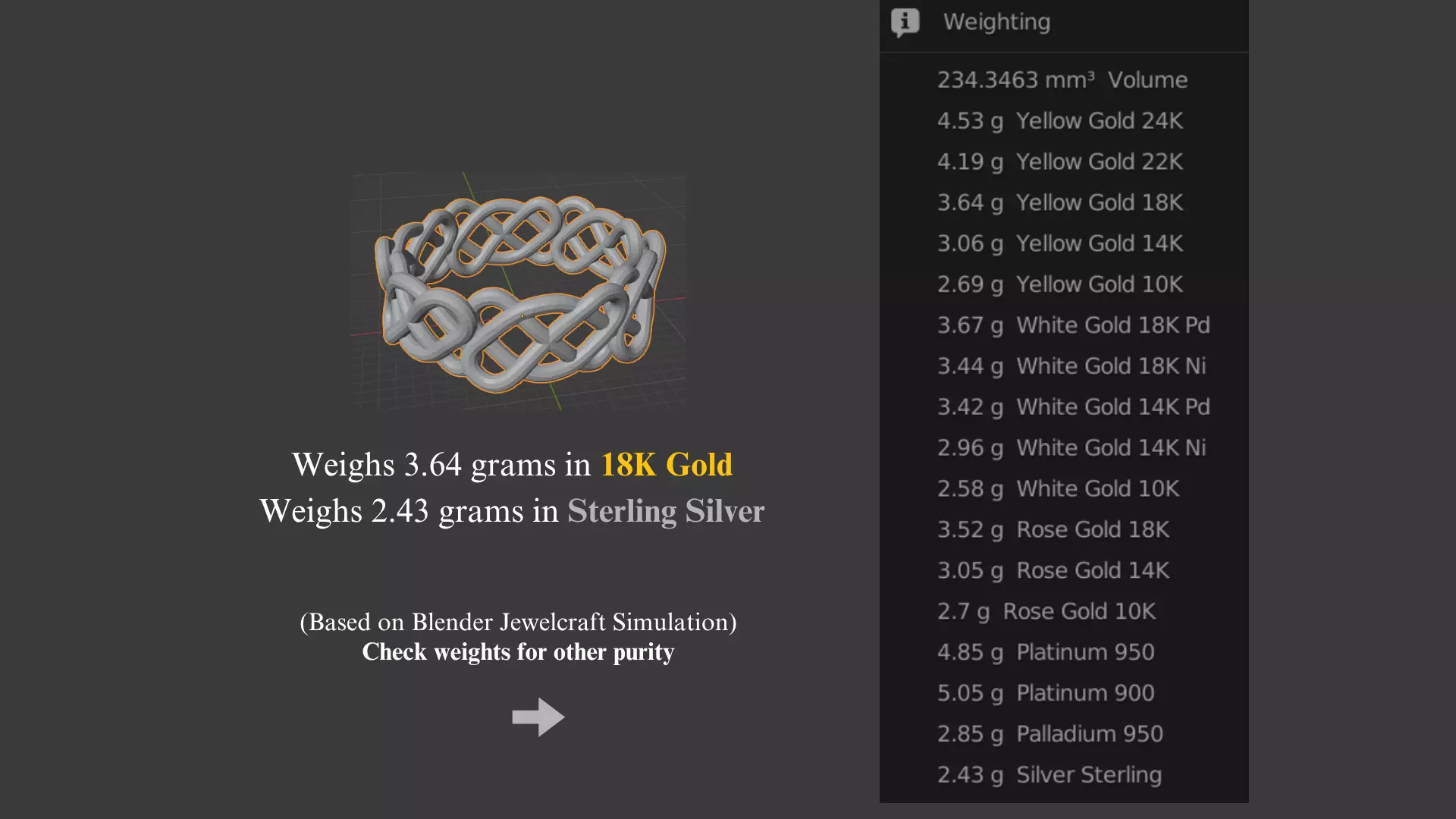 Womens Ring Pack of 5 STL OBJ ring collection _24