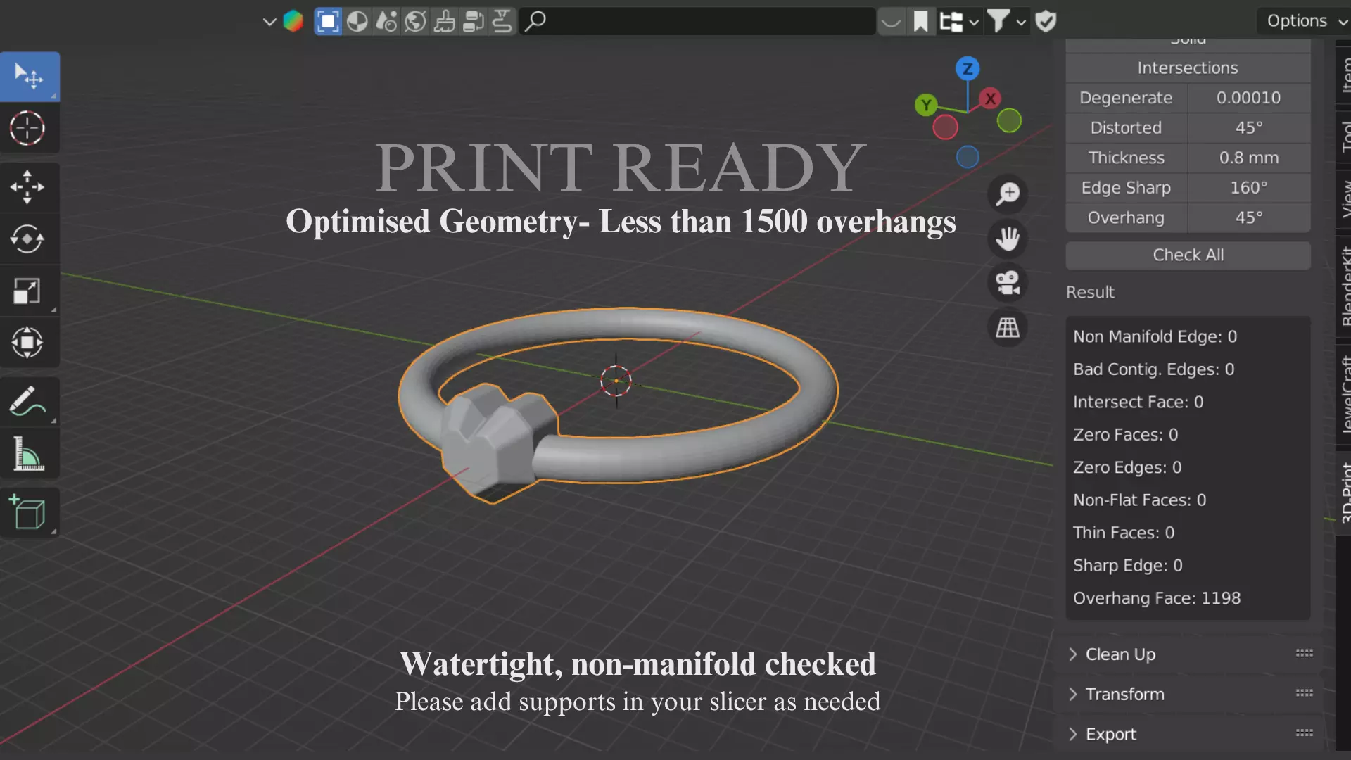 Womens Ring Pack of 5 STL OBJ ring collection _27