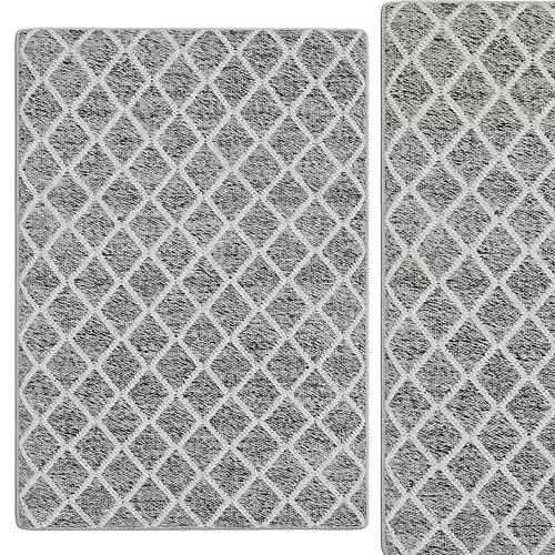 Huxley Grey Rug 3D model