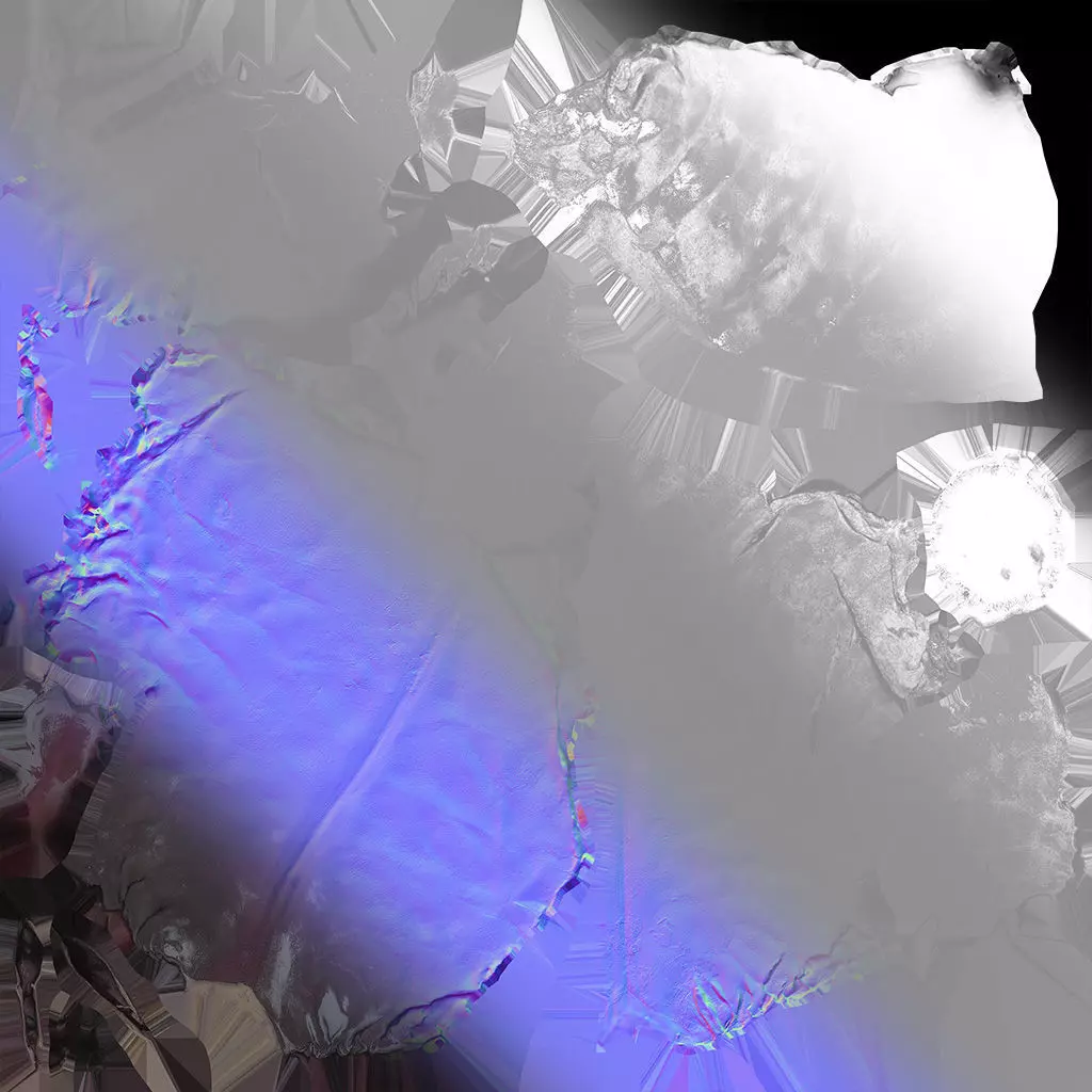 Low Poly of Red cabbage 3d model Game ready Low-poly 3D model_7