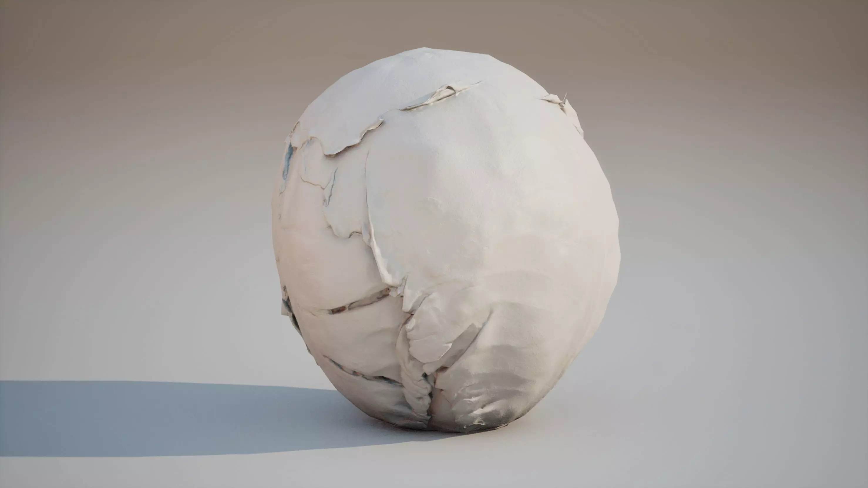 Low Poly of Red cabbage 3d model Game ready Low-poly 3D model_11