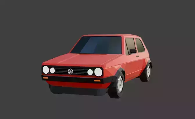 Car Golf Mk1 GTI 