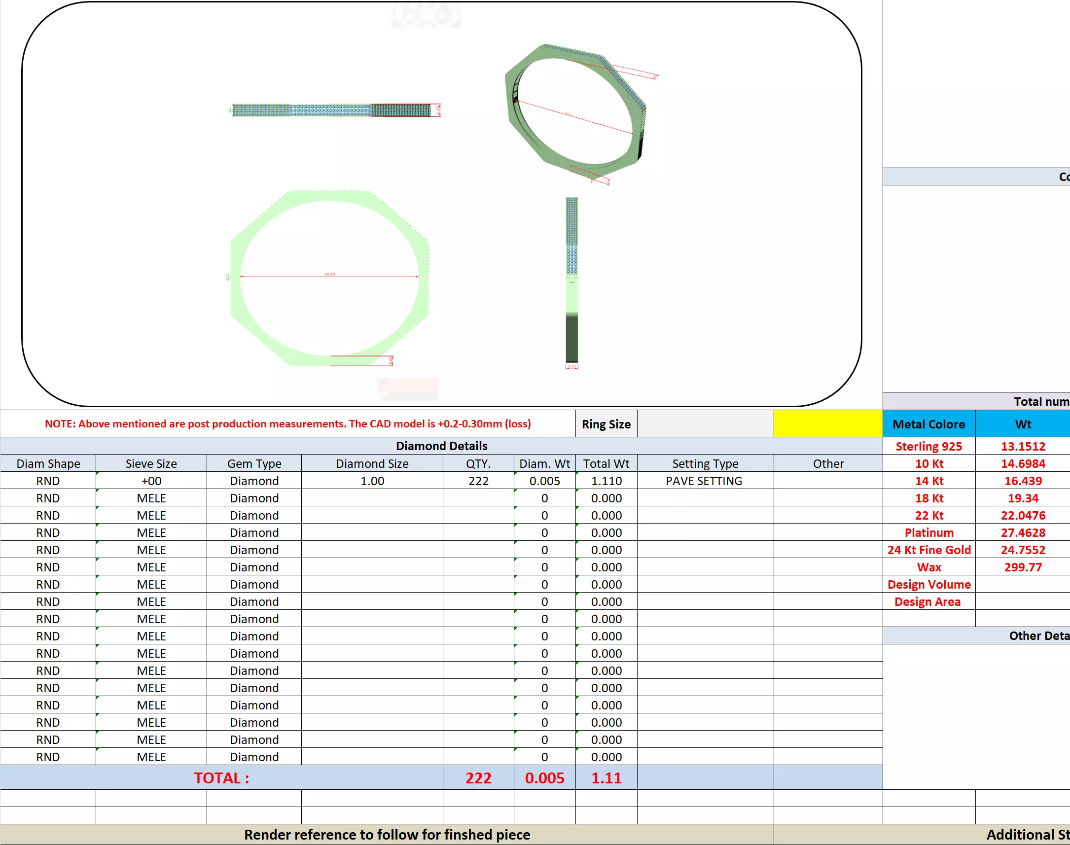 Plain Stylish Mens Bracelet with Video and Files 3D print model_13