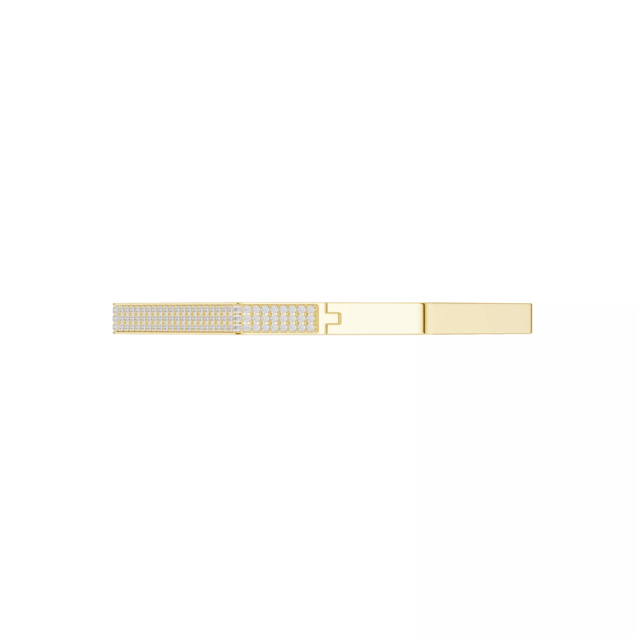 Plain Stylish Mens Bracelet with Video and Files 3D print model_11