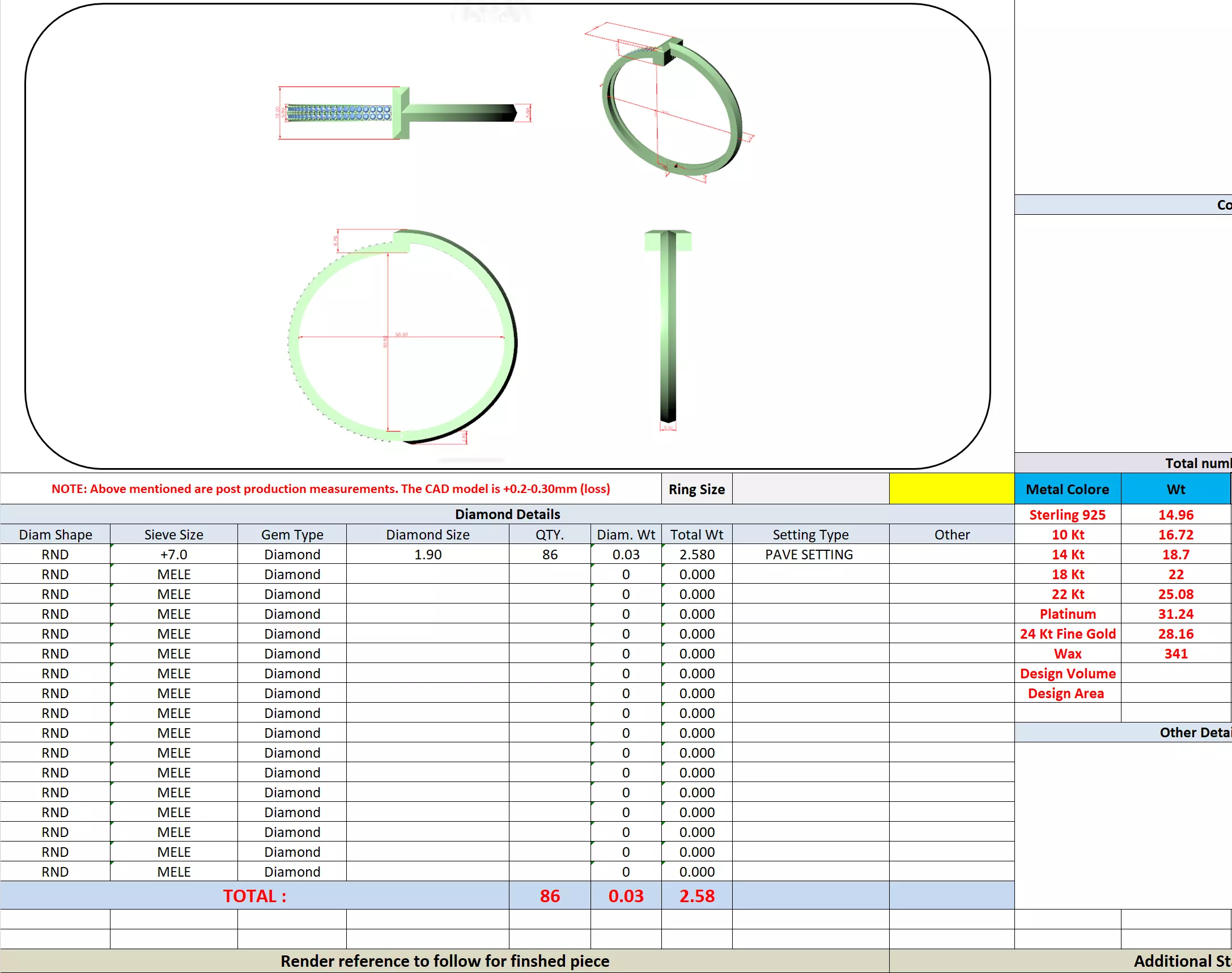 Knife Edge Criss Cross Religious Bracelet For Men With Video 3D print model_13