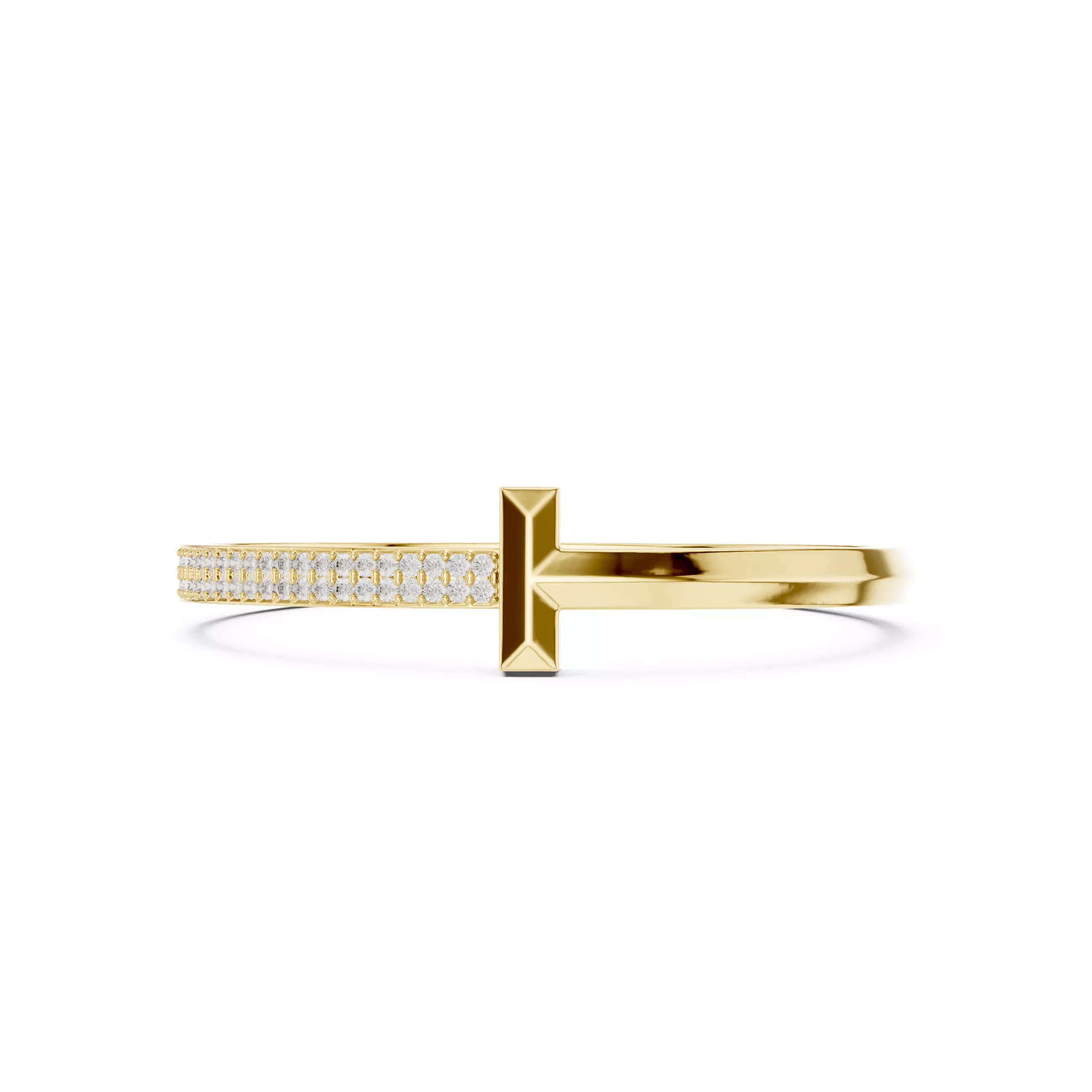 Knife Edge Criss Cross Religious Bracelet For Men With Video 3D print model_2