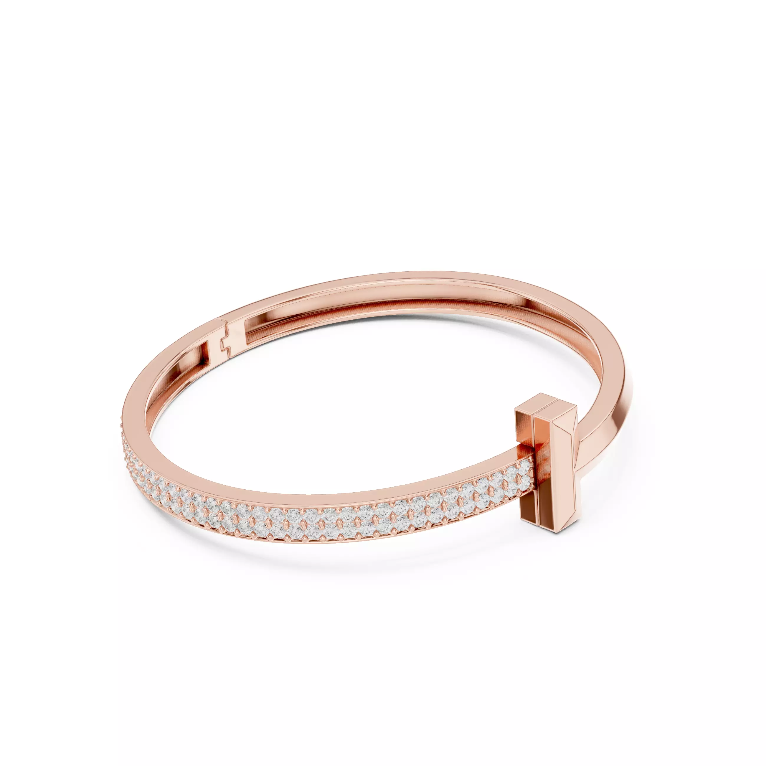 Knife Edge Criss Cross Religious Bracelet For Men With Video 3D print model_3