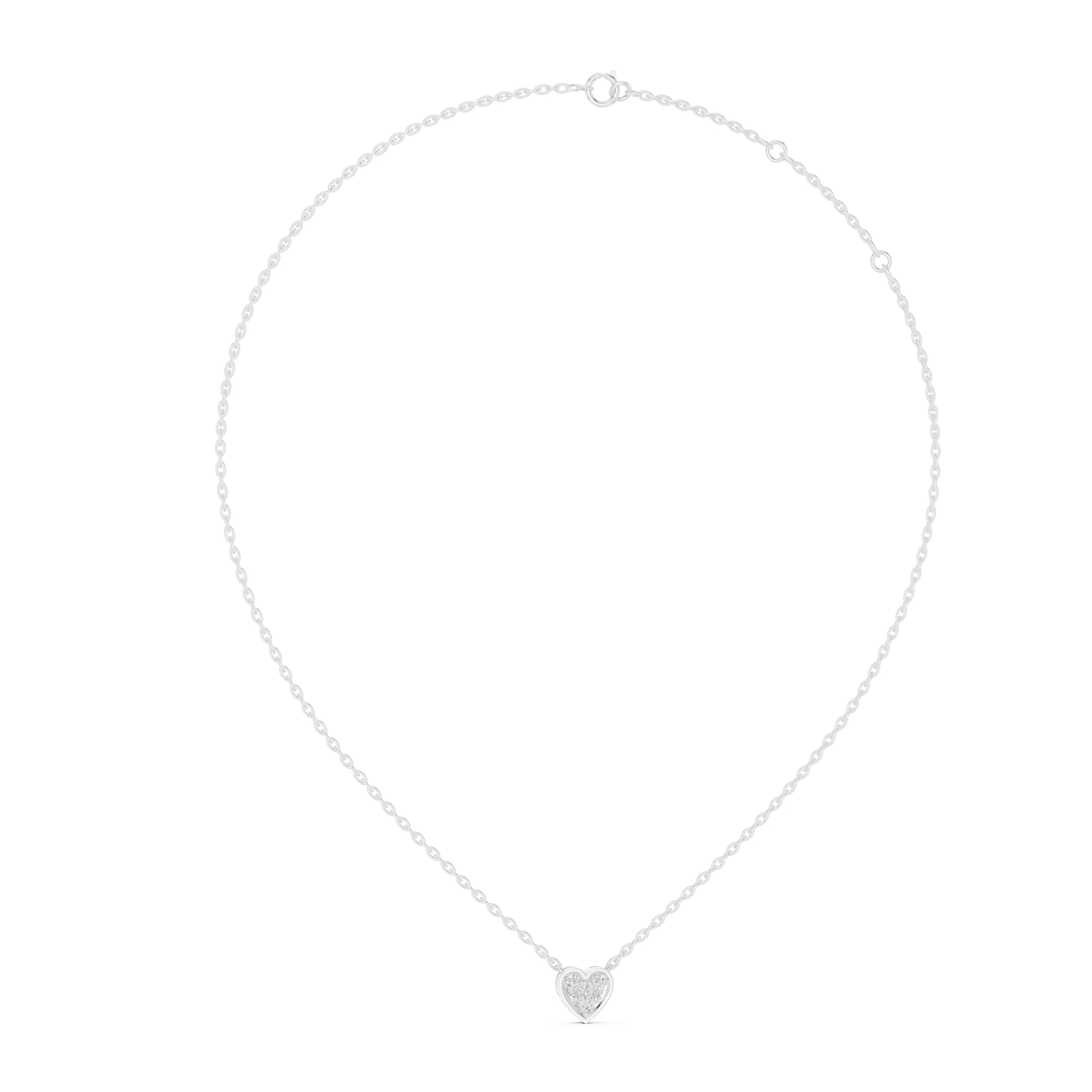 Heart Love Diamond Pendant 3dm stl renders animation videos 3D print model_12