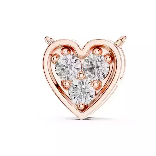 Heart Love Diamond Pendant 3dm stl renders animation videos