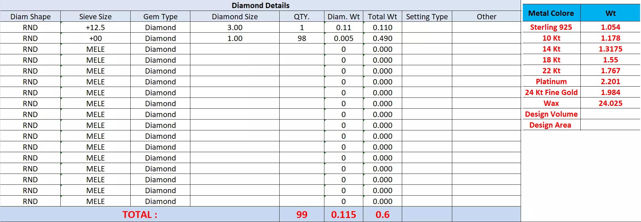 Hexagonal Diamond Pendant 3dm stl renders animation videos 3D print model_2