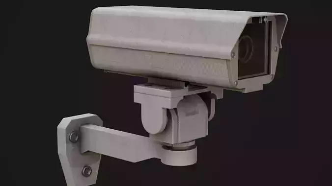 CCTV Camera Game Ready Model