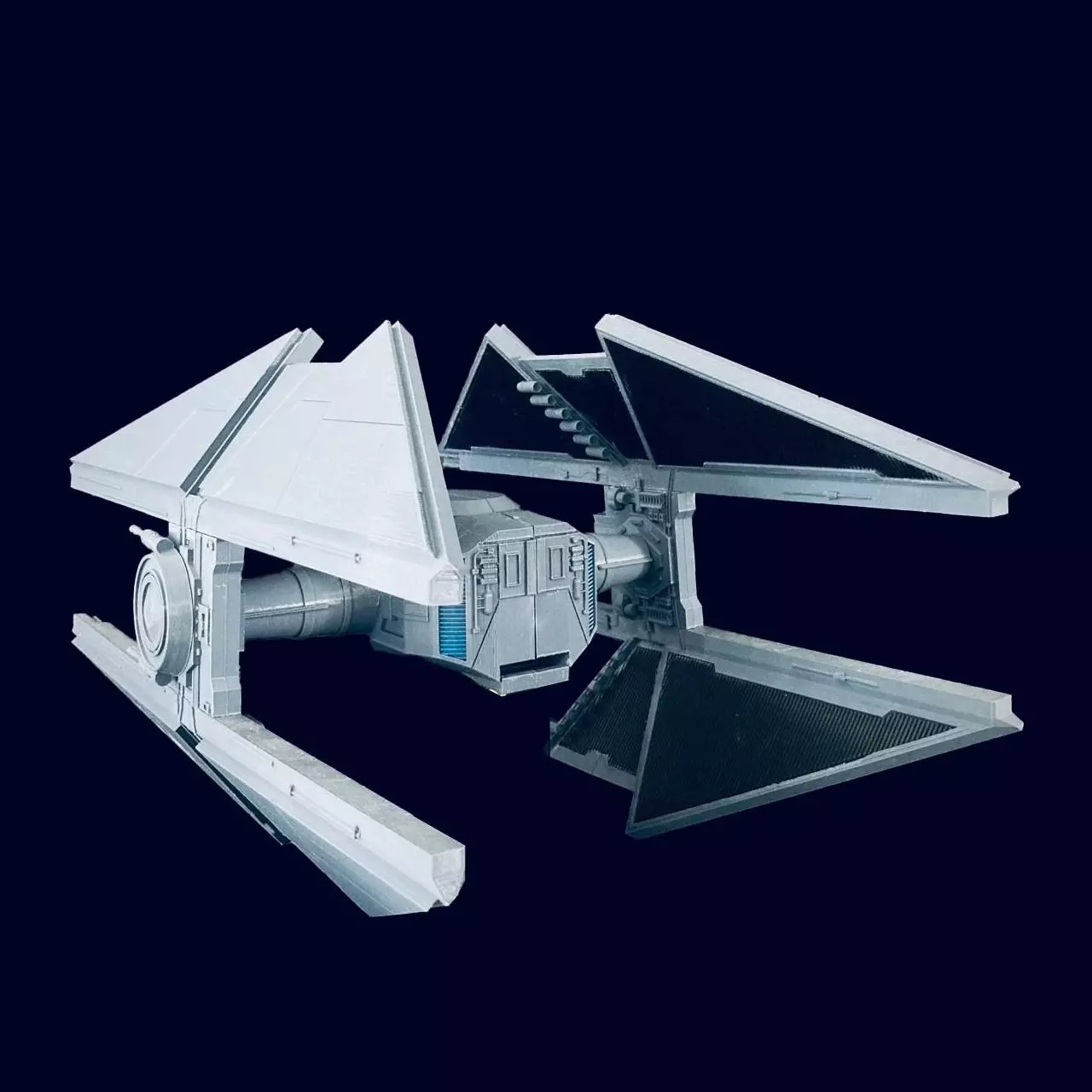 TIE Avenger Prototype 3D print model_6