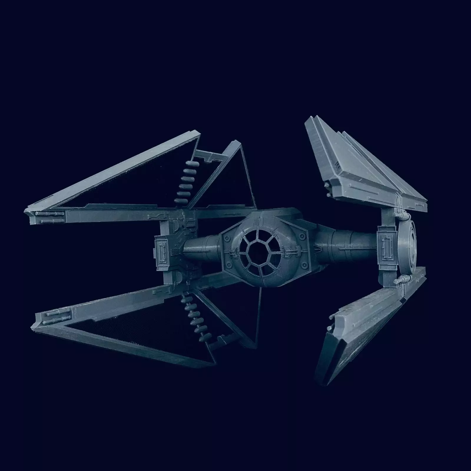 TIE Avenger Prototype 3D print model_5