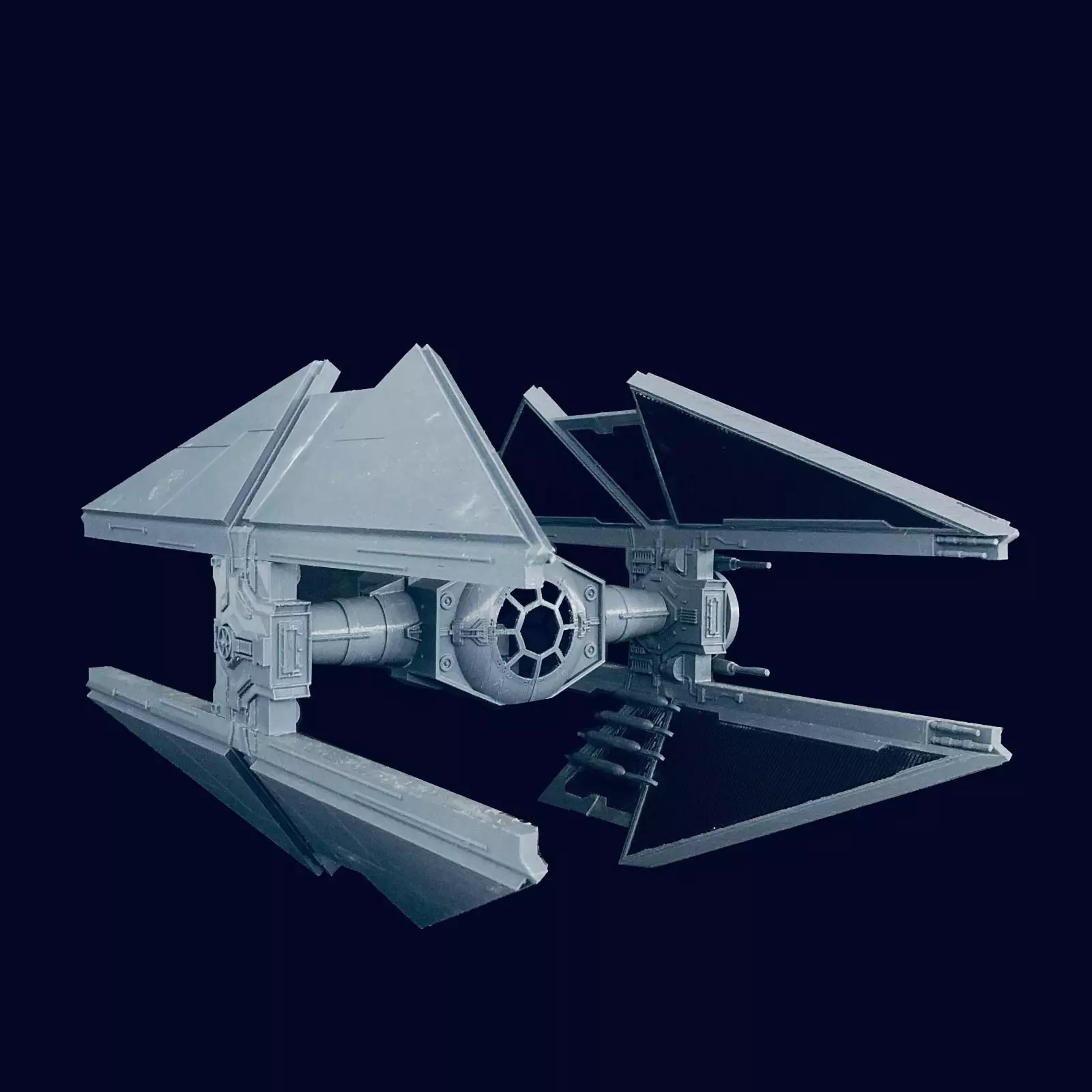 TIE Avenger Prototype 3D print model_2