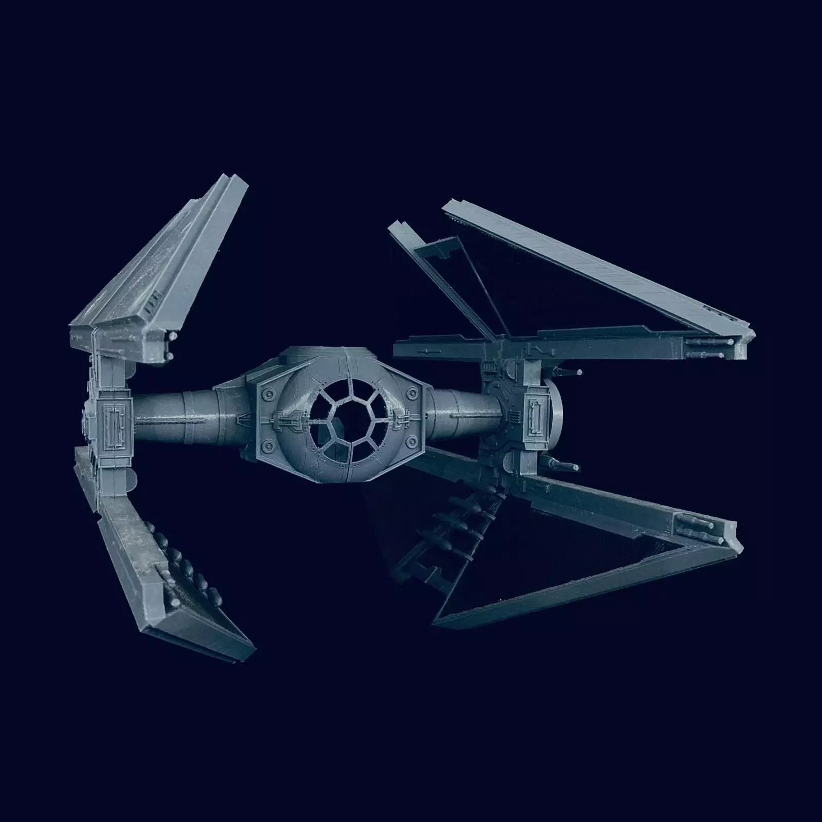 TIE Avenger Prototype 3D print model_1