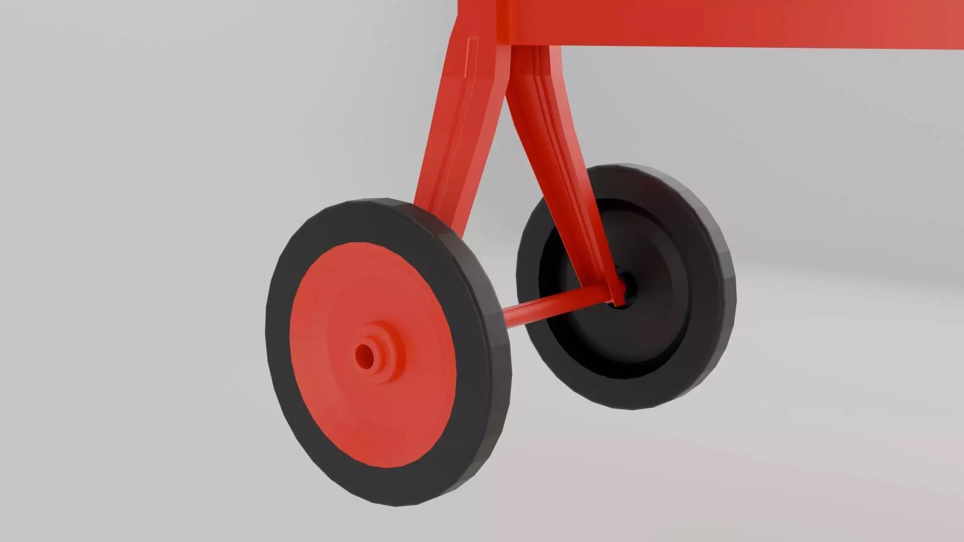 Concrete Mixer Game Ready 3D Model Free low-poly 3D model_4