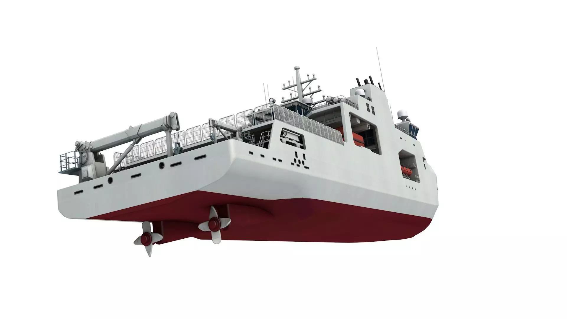 Harry DeWolf-class offshore patrol vessel 3D model_6
