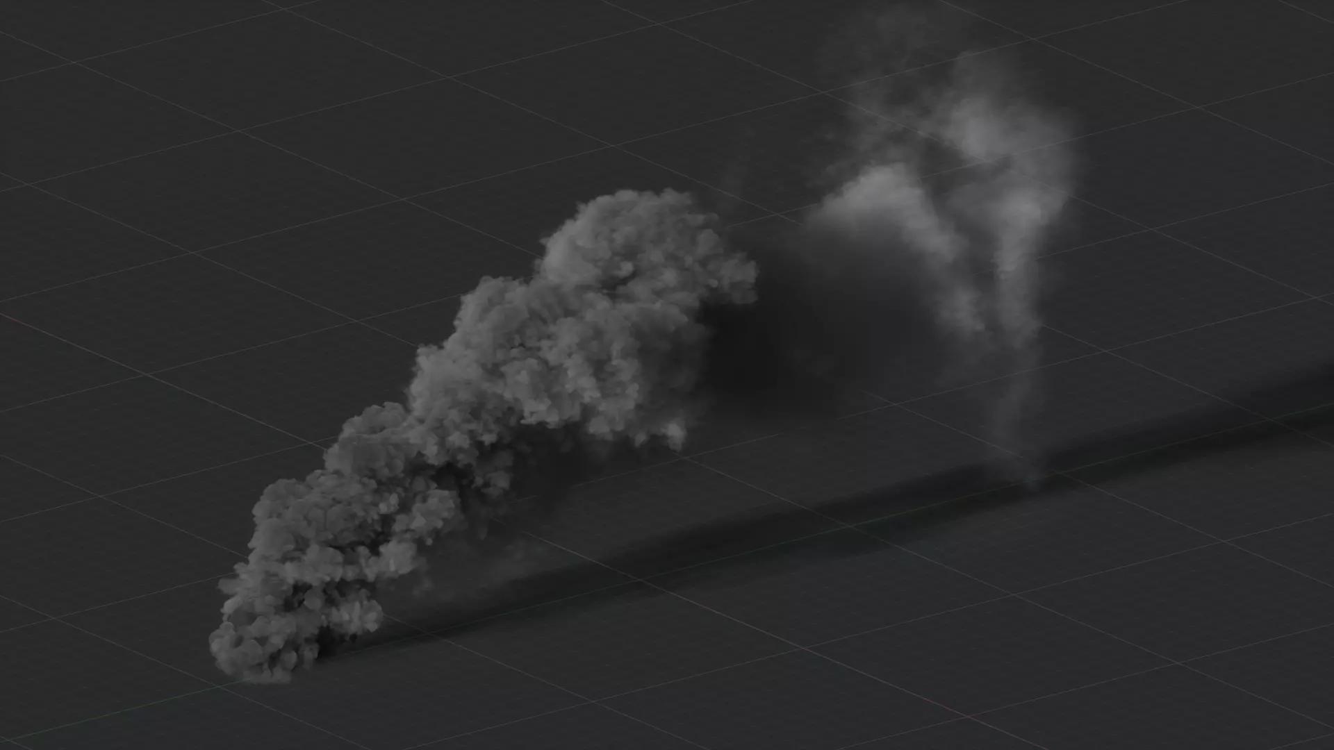 3D Rising Smoke Animation 3D model_45