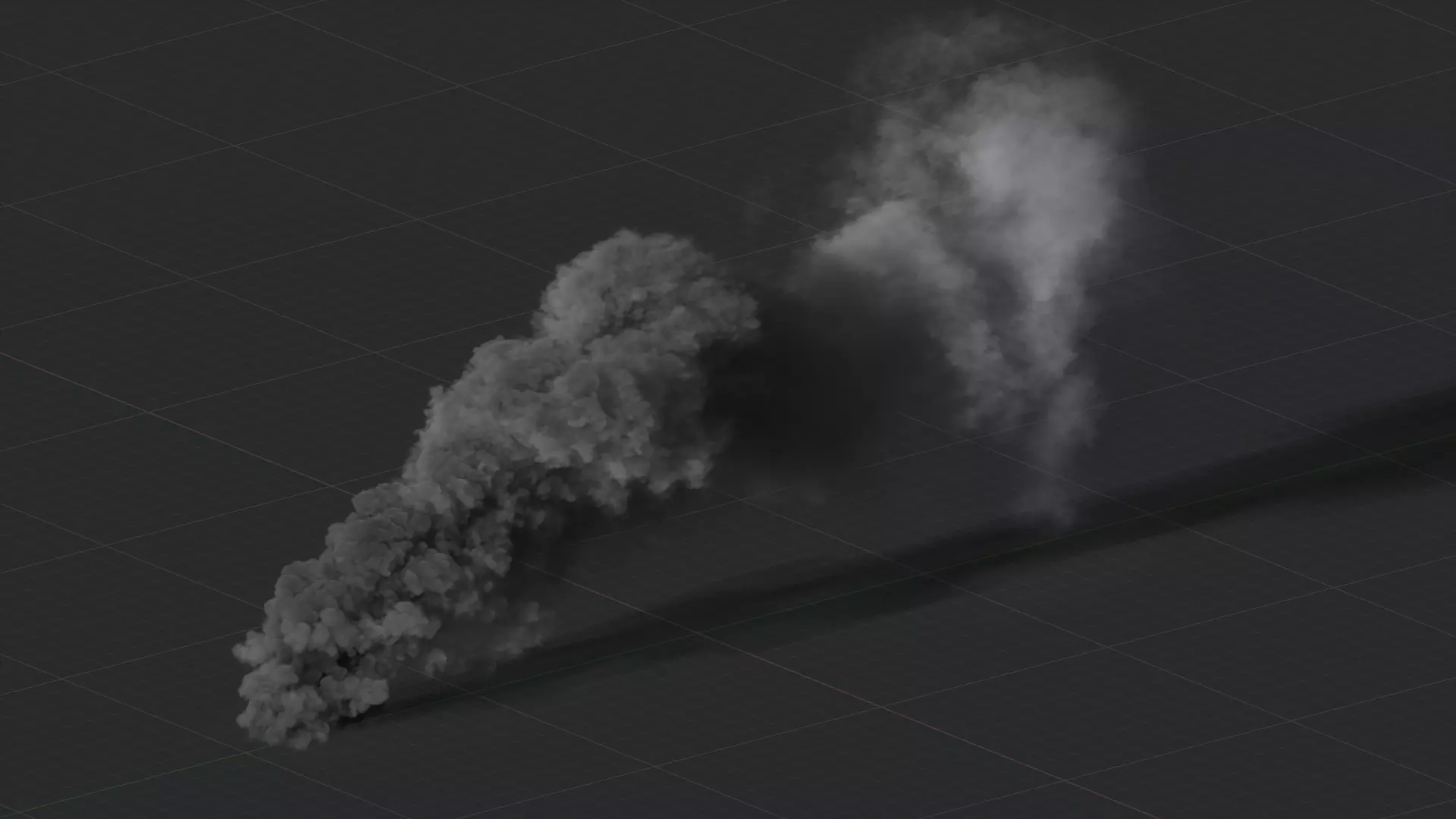 3D Rising Smoke Animation 3D model_34