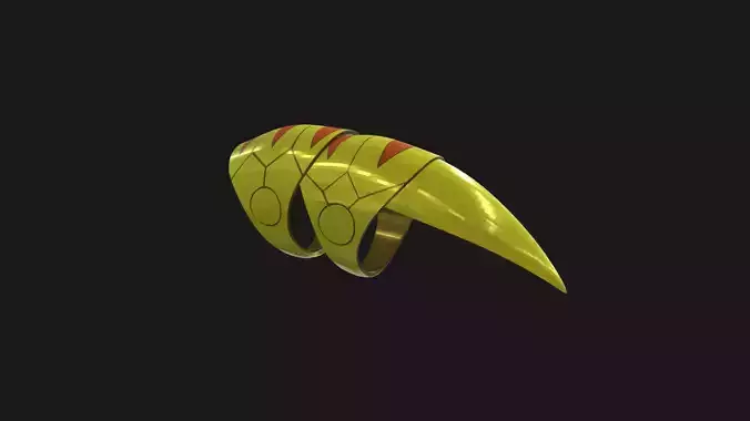 Miraculous Ladybug - Rooster Thumb Ring 3D print model
