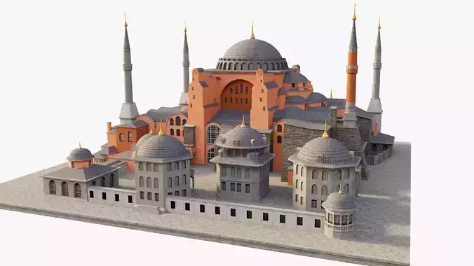 Hagia Sophia 3D model