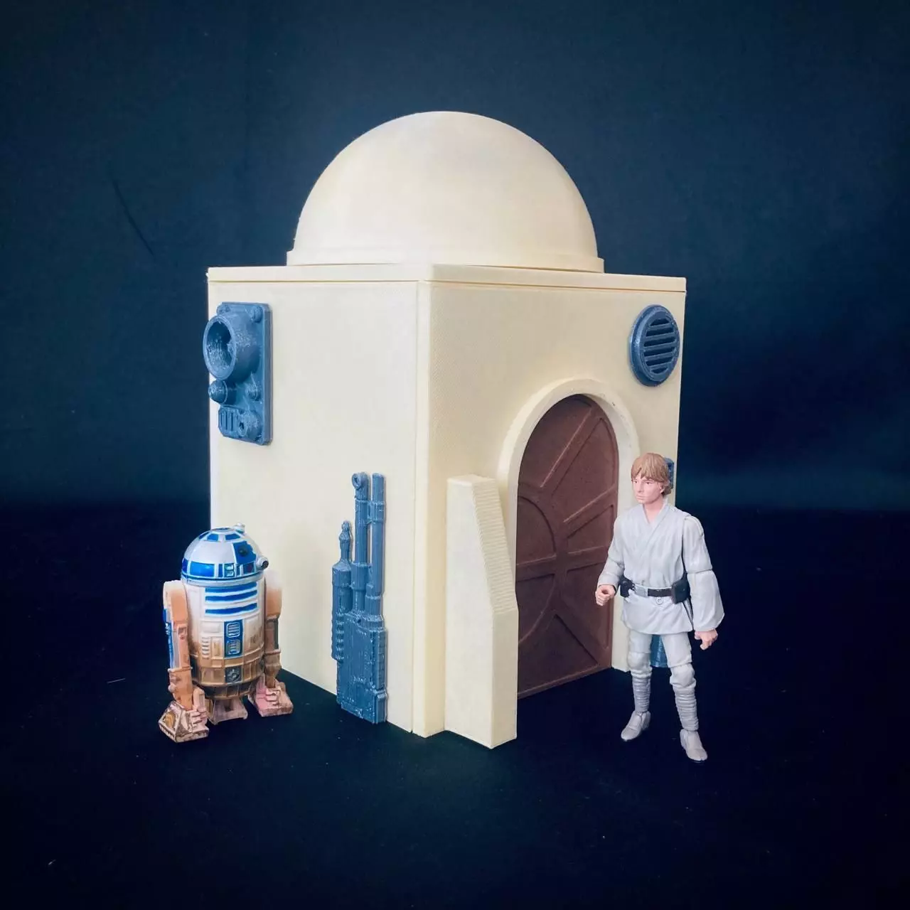 Tatooine Building Diorama 1 3D print model_0