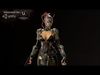 CyberGirl Low-poly 3D model_1