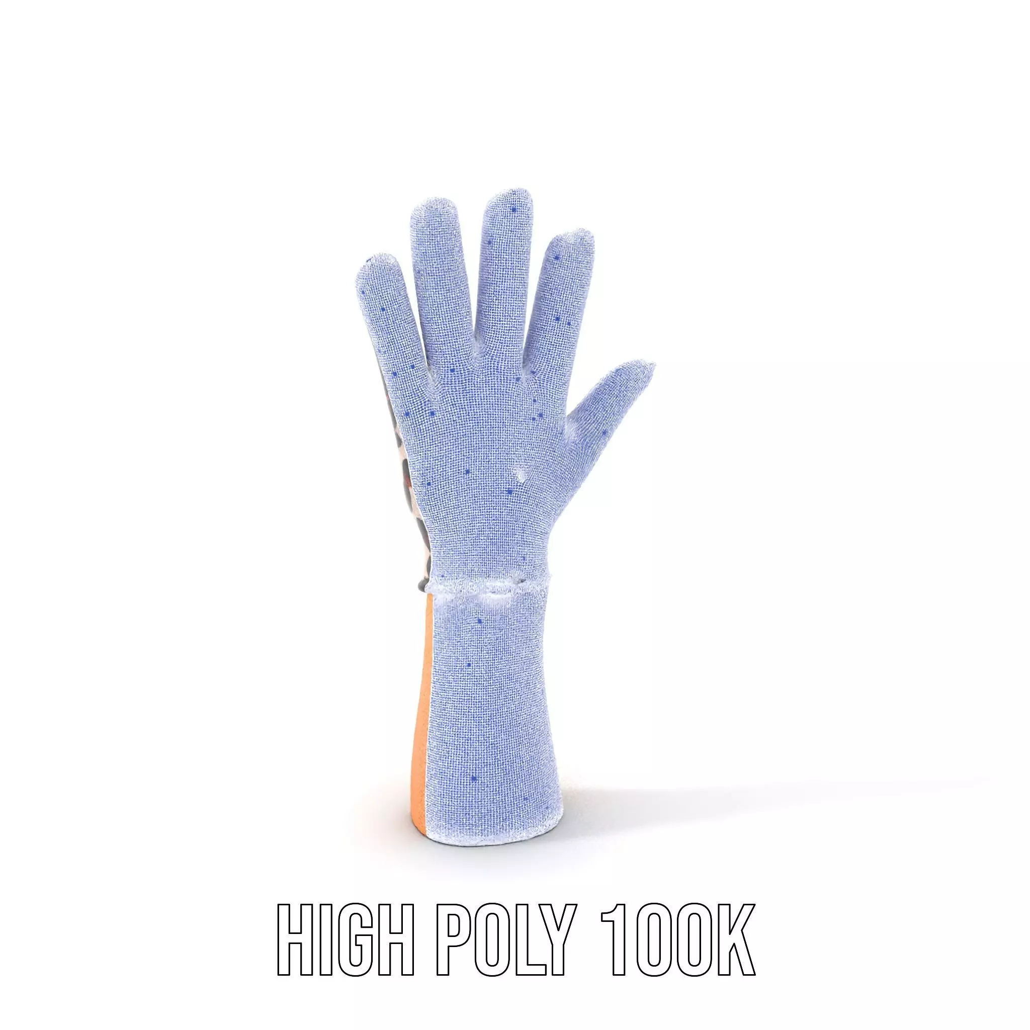 Leopard Print Glove Model Pack Texture_4