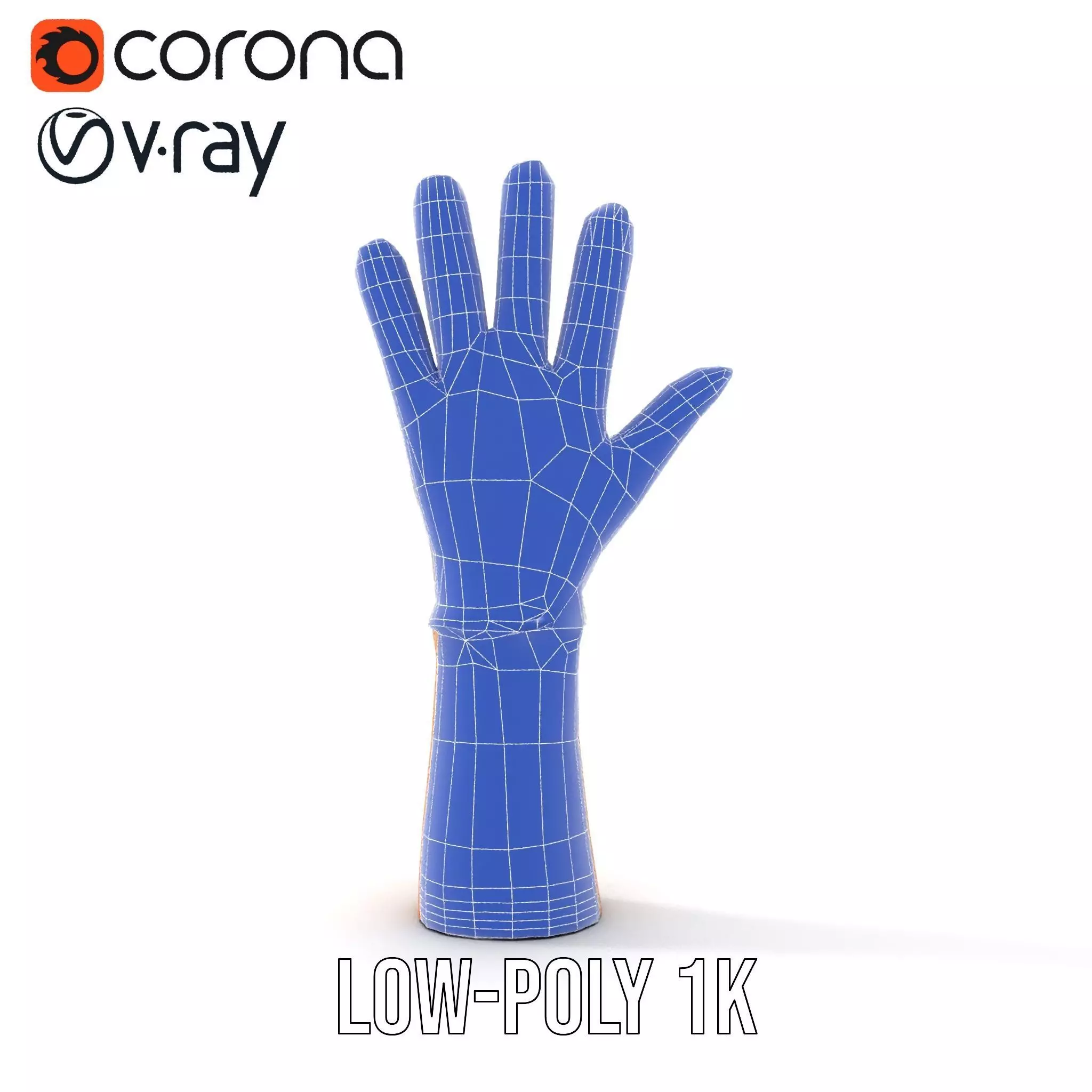 Leopard Print Glove Model Pack Texture_28