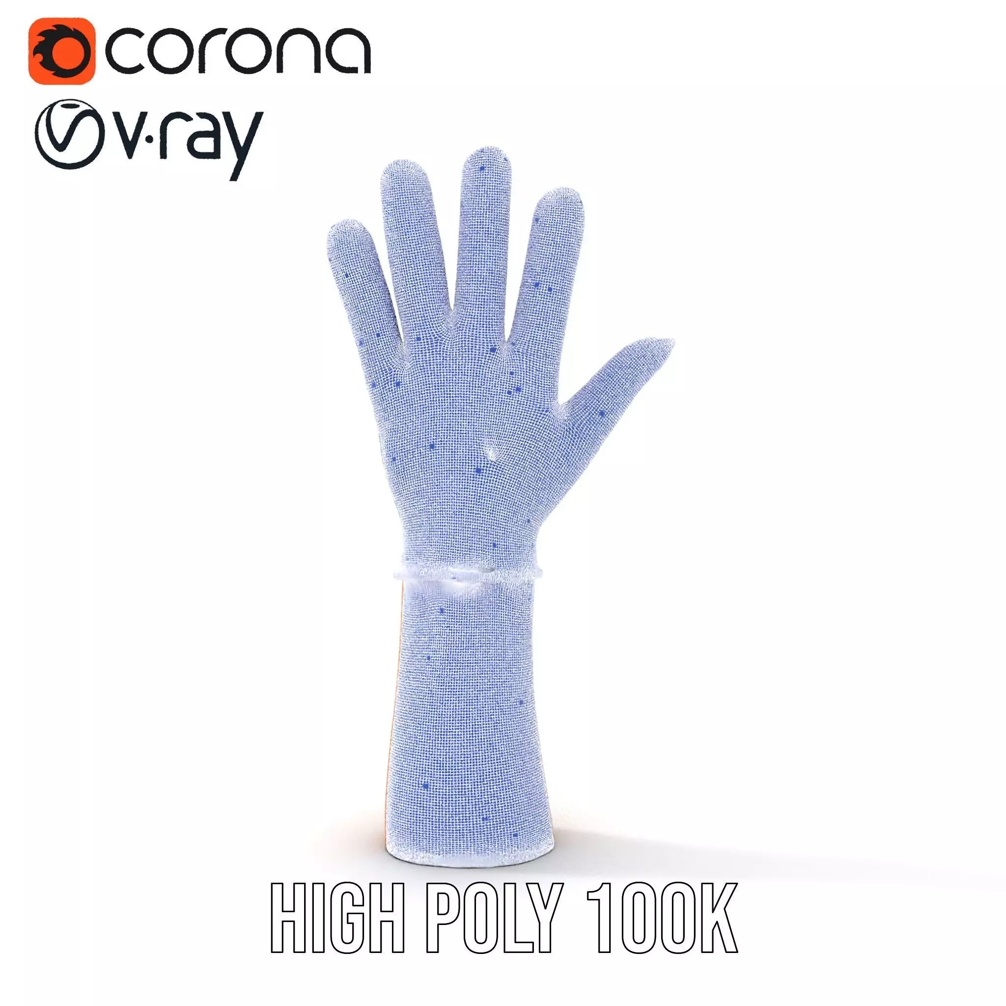 Leopard Print Glove Model Pack Texture_32