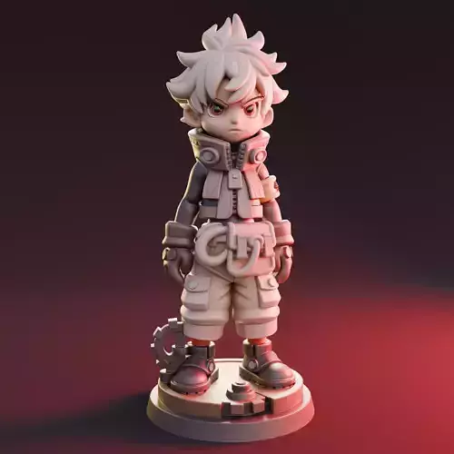 Rodu Gachiakuta Collectible Figure STL File for 3D Printing