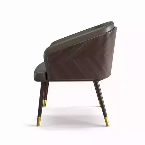 Modern Leisure Chair 3D model 3