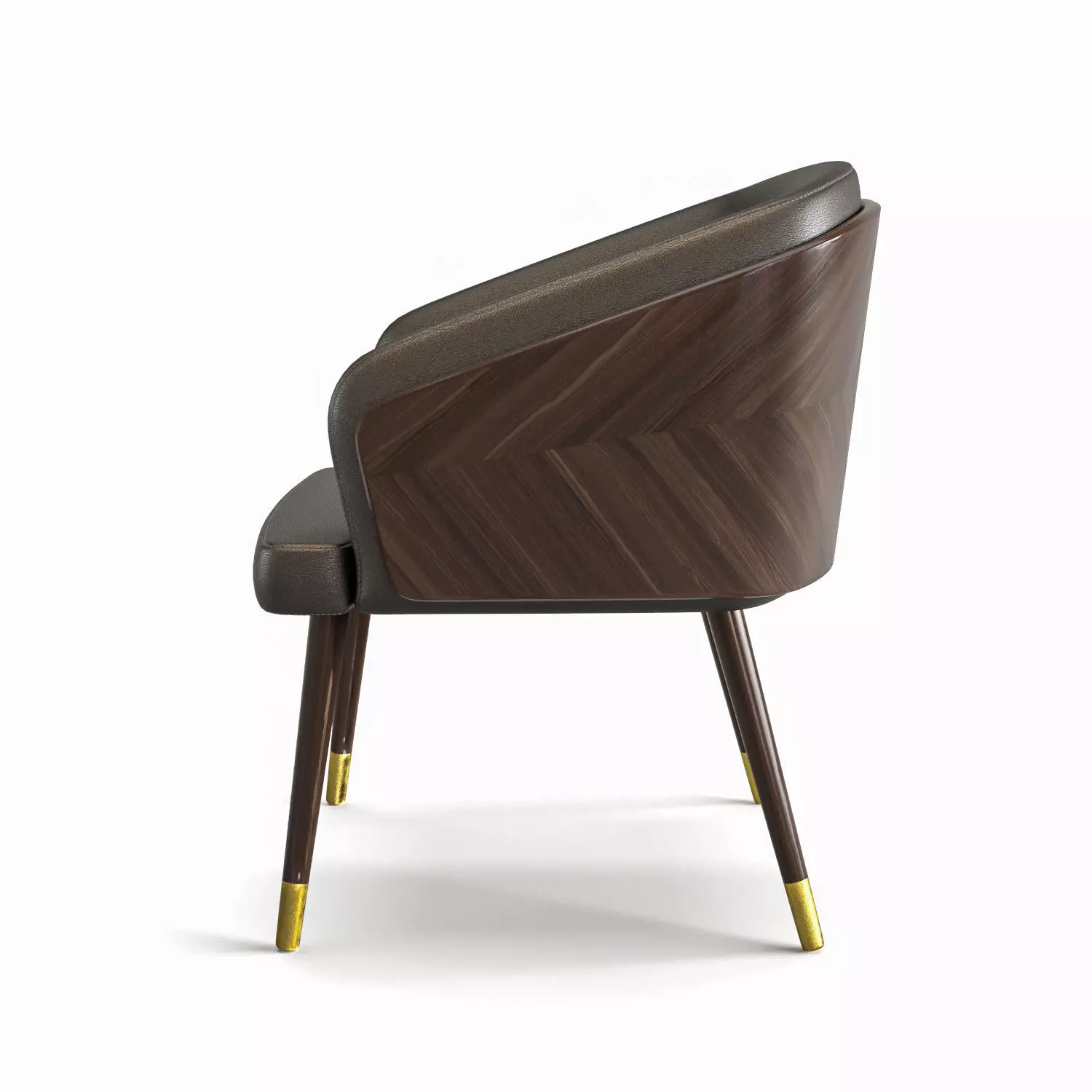 Modern Leisure Chair 3D model_2