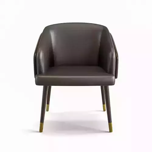 Modern Leisure Chair 3D model 2