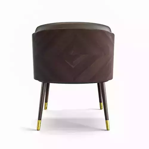 Modern Leisure Chair 3D model 5